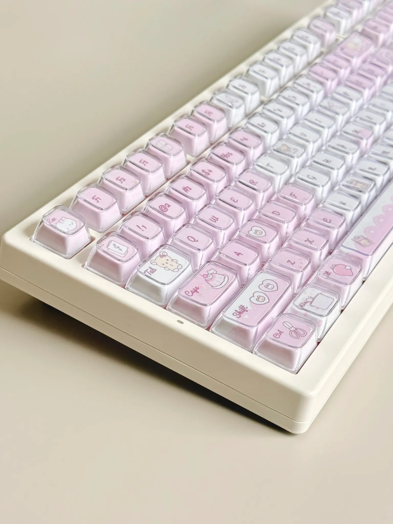 MAIMOOO Rococo Jelly Crystal Keycap Set