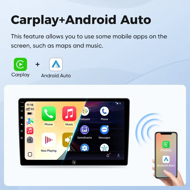 Ainavi 10-Inch Wireless CarPlay Stereo for Chevrolet Silverado