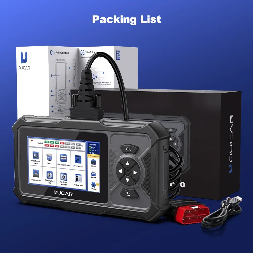 MUCAR CDE900 Pro All-System OBD2 Diagnostic Scanner