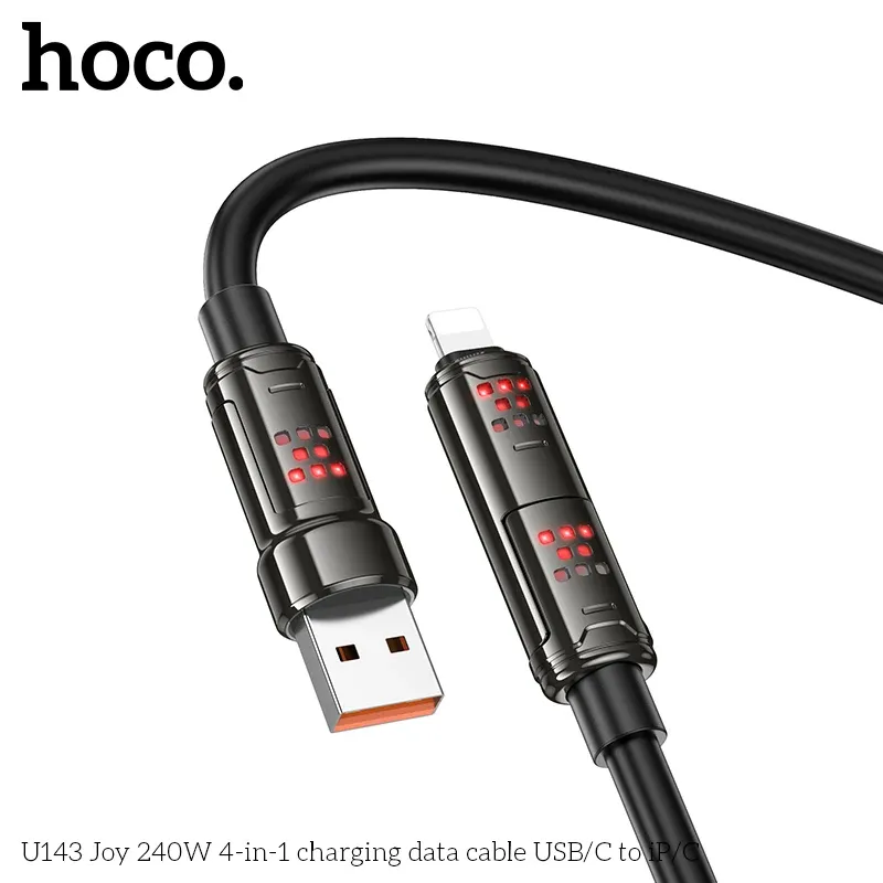 Xiaomi HOCO U143 240W 4-in-1 USB-C Fast Charging Cable