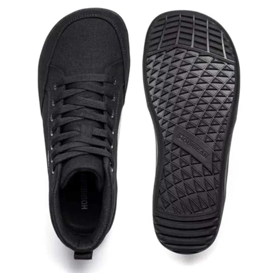 HOBIBEAR Wide-Toe High-Top Barefoot Trail Sneaker