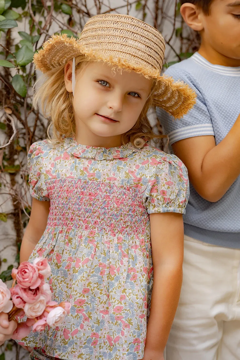South Tao Cotton Spring Matching Dress Set