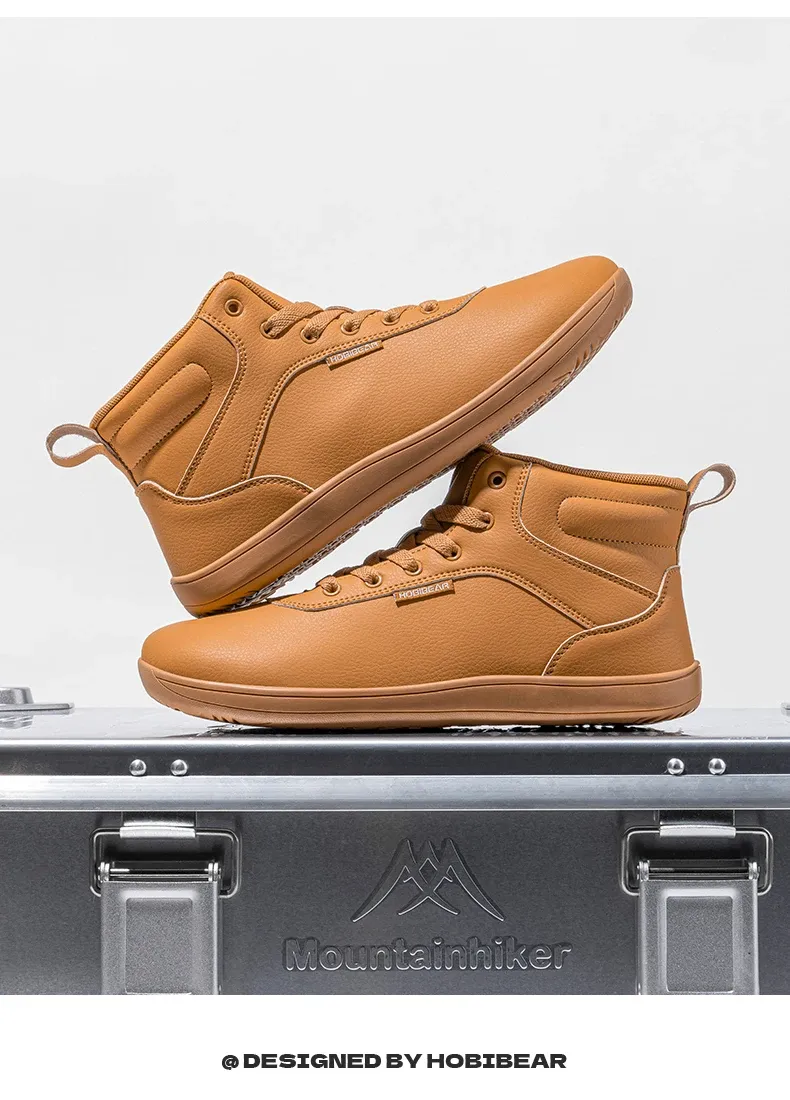 HOBIBEAR Wide-Calf High-Top Outdoor Work Shoes