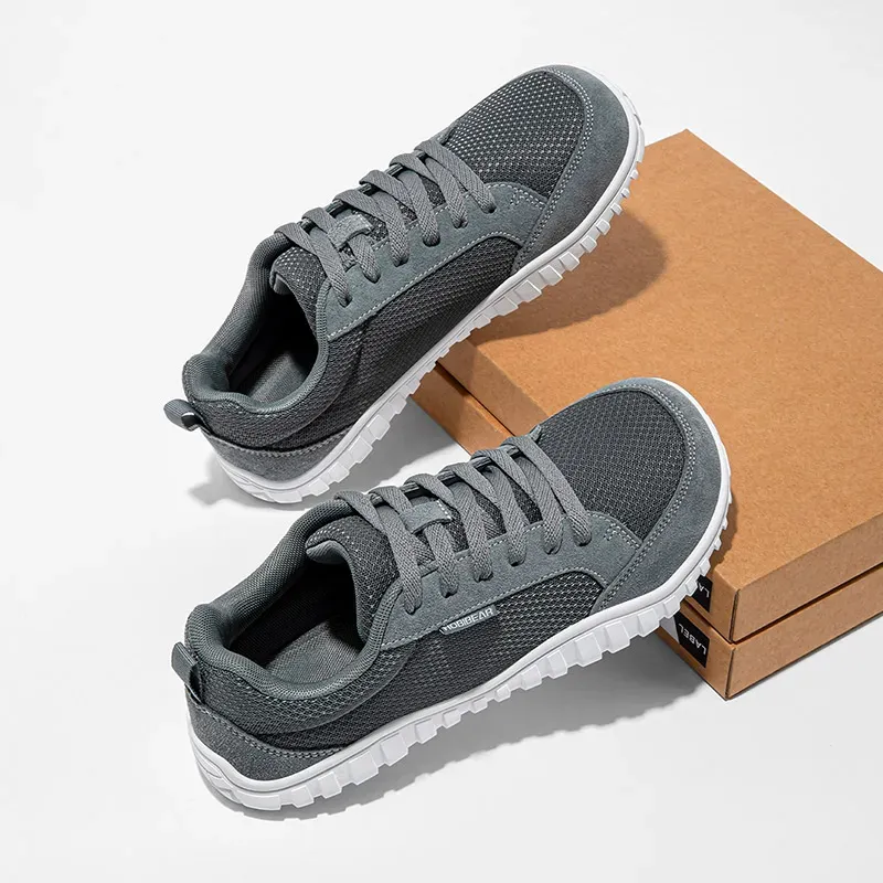 HOBIBEAR Wide-Toe Mesh Walking Sneakers