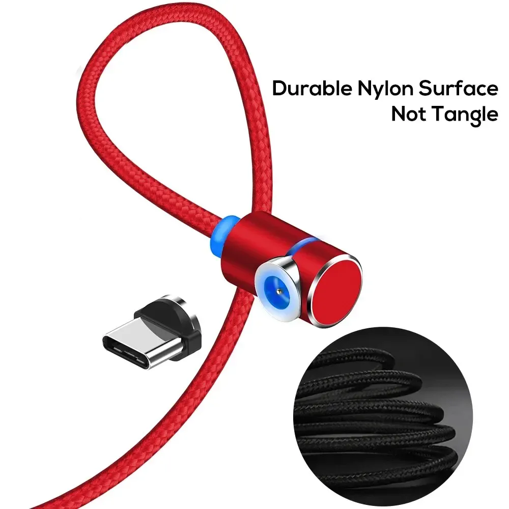 TOPK 360° Magnetic Charging Cable with LED