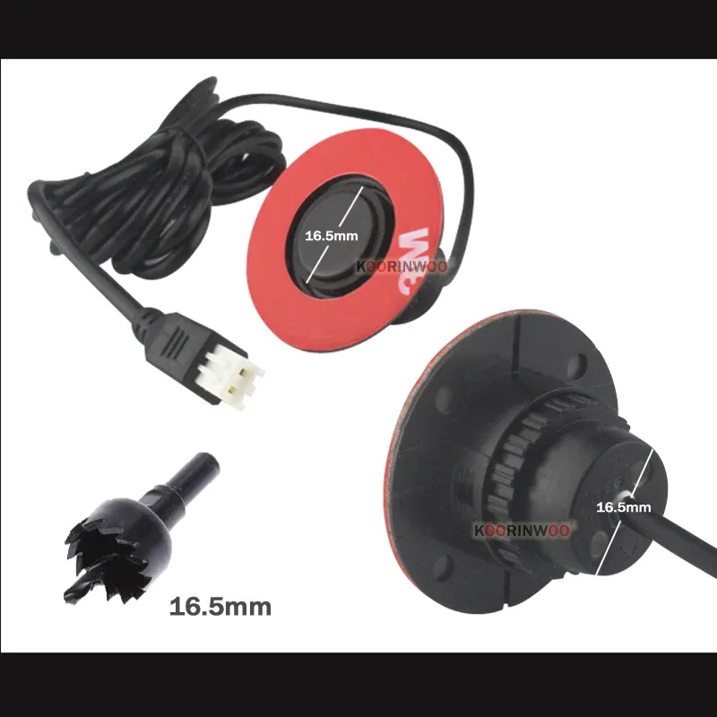 Koorinwoo 16.5mm LCD Parking Sensor Kit
