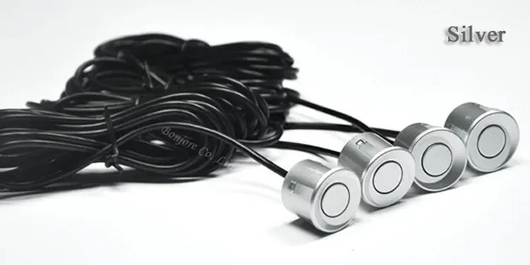 Koorinwoo 8-Sensor Front and Rear Parking Radar Kit