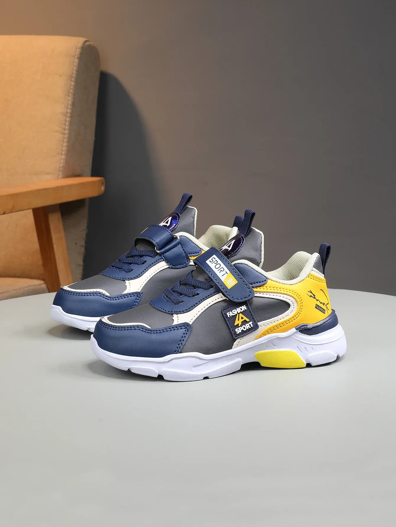 SJSP Boys’ Mid-Top Autumn Winter Sneakers