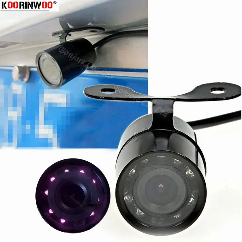 Koorinwoo HD CCD Waterproof Rear and Front Car Camera