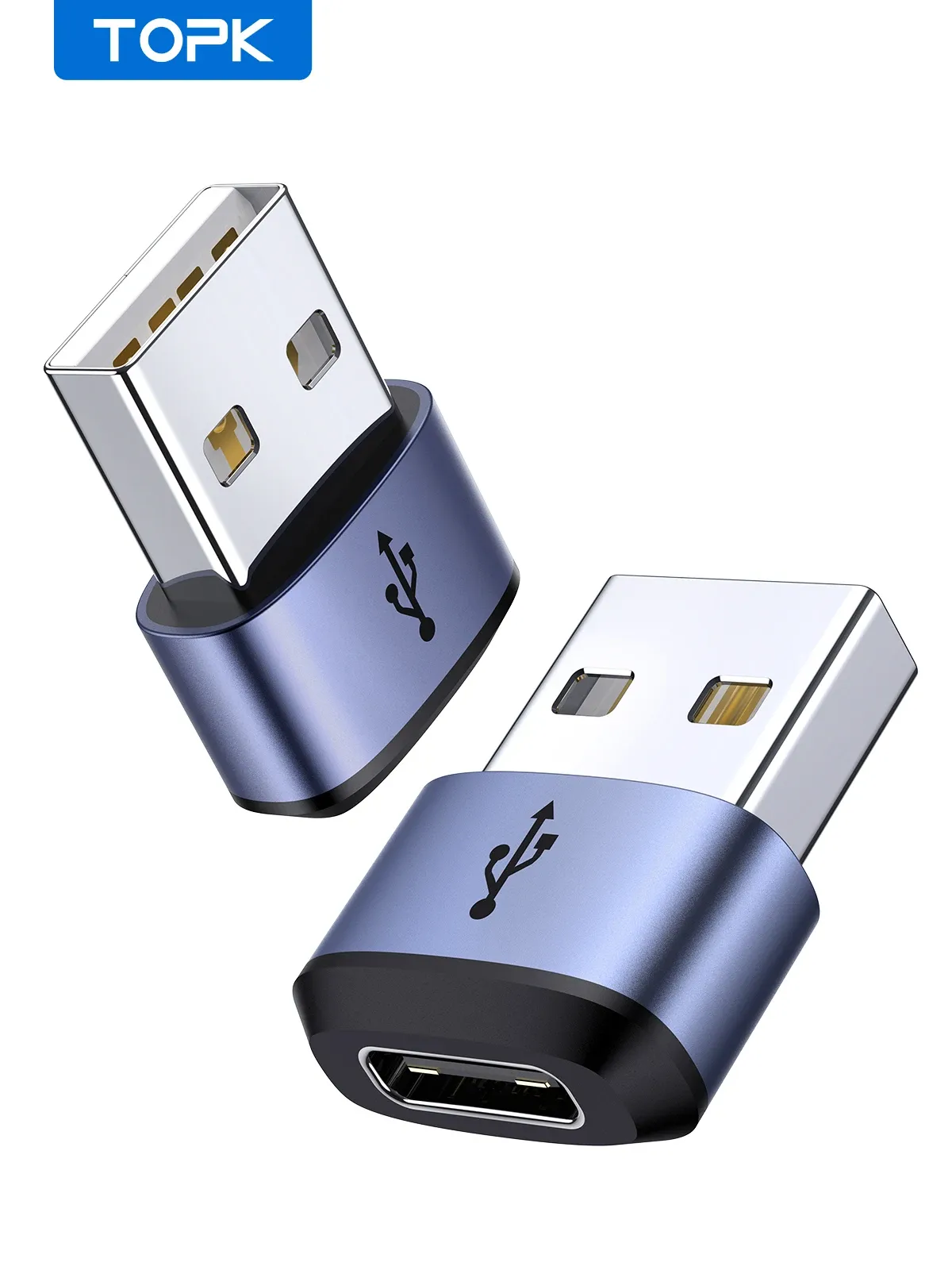 TOPK AT13 USB-C to USB-A OTG Fast Sync Adapter