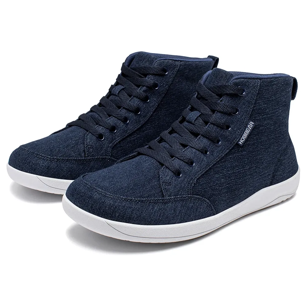 HOBIBEAR Mid-Top Barefoot Canvas Walking Shoes