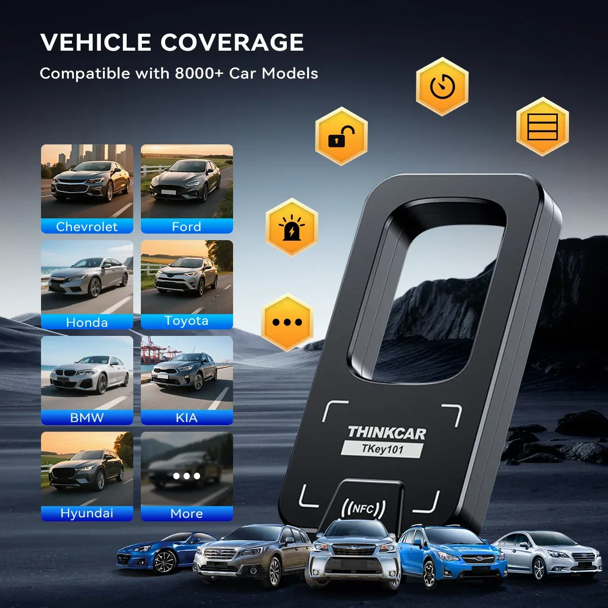 MUCAR 892BT AI OBD2 Scanner with ECU Coding