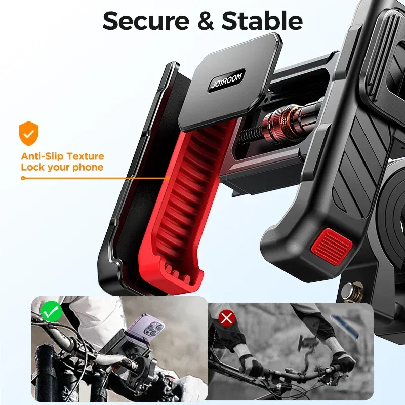 Joyroom Half-Enclosure Universal Phone Mount for Bikes and Motorcycles