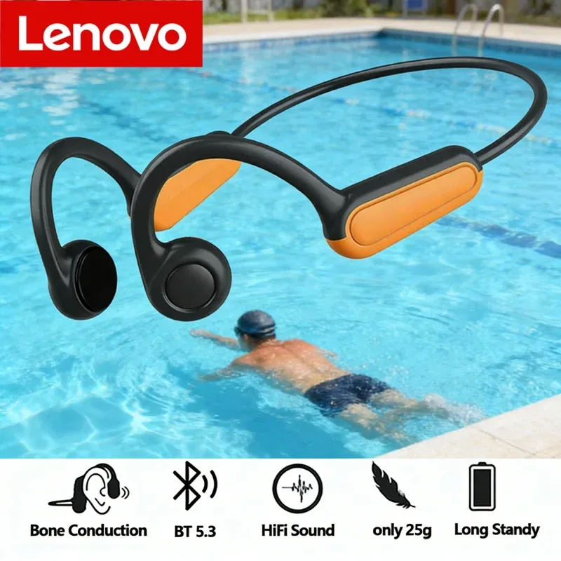 Lenovo Bone Conduction Sport Headphones with Mic