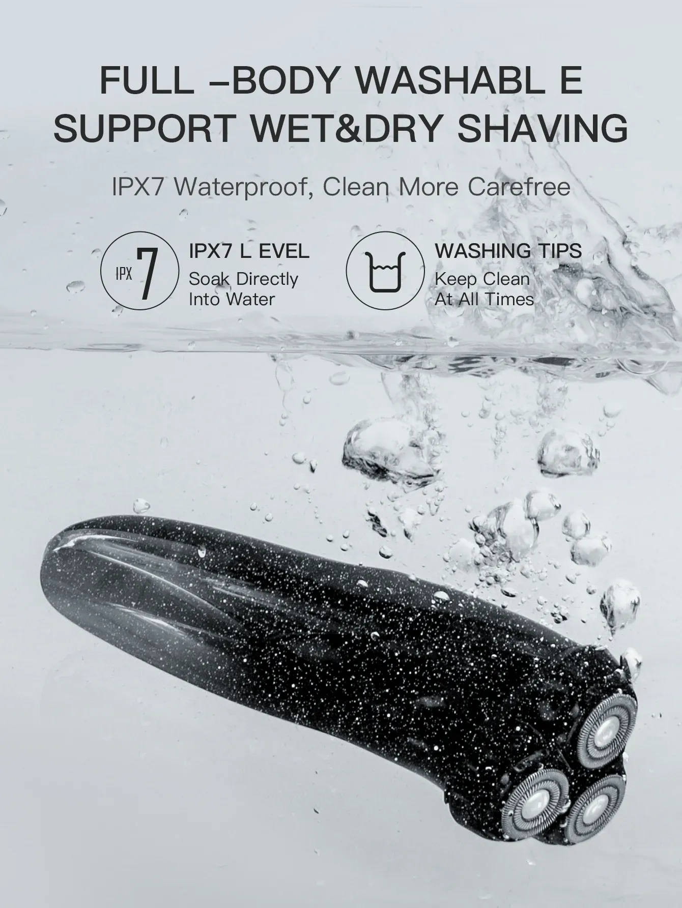 ENCHEN Blackstone 3 Waterproof Rotary Shaver