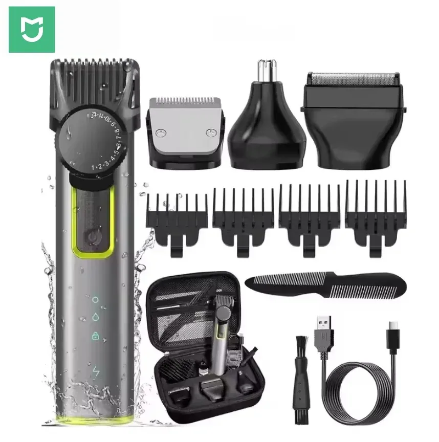 Mijia 4-in-1 Waterproof Grooming Kit with Nose Trimmer