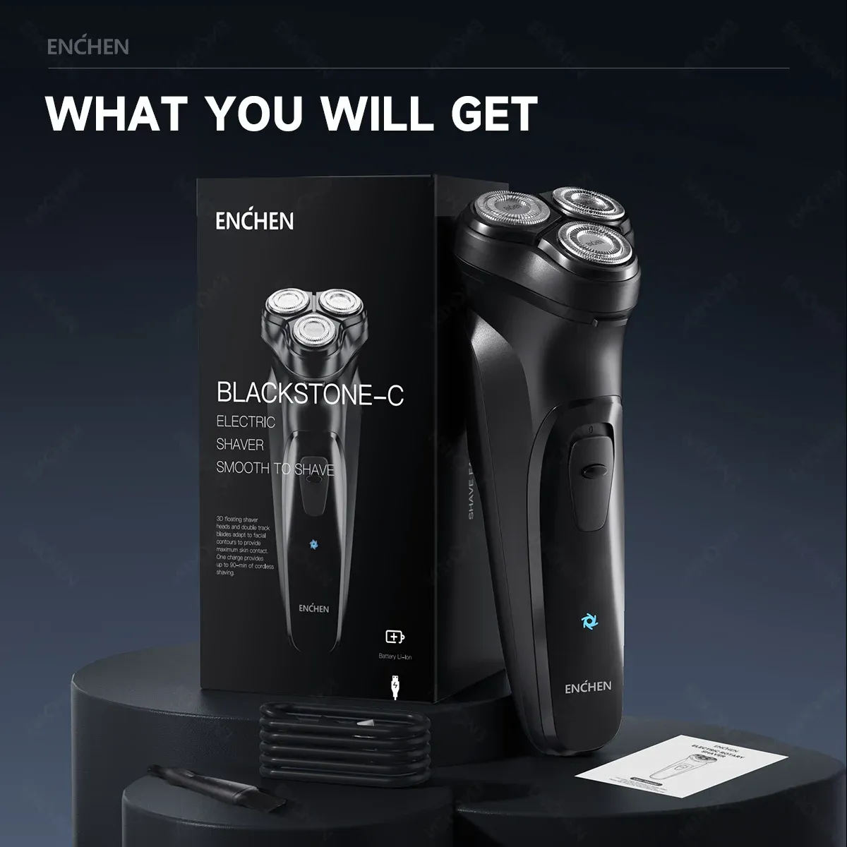 ENCHEN Blackstone 3D Rotary Shaver
