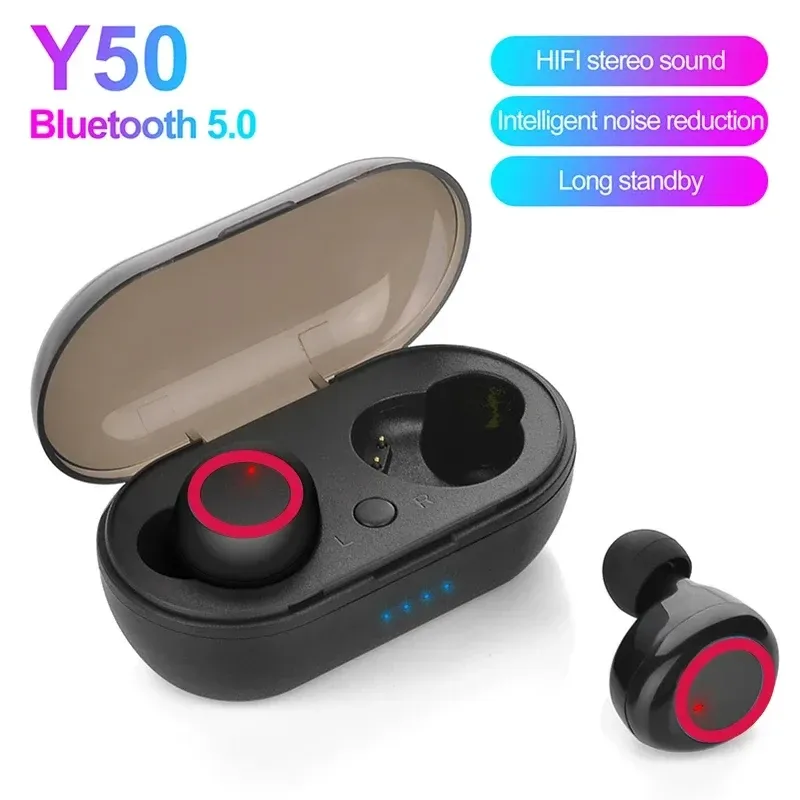 Fomscvka Y50 Wireless TWS Earphones
