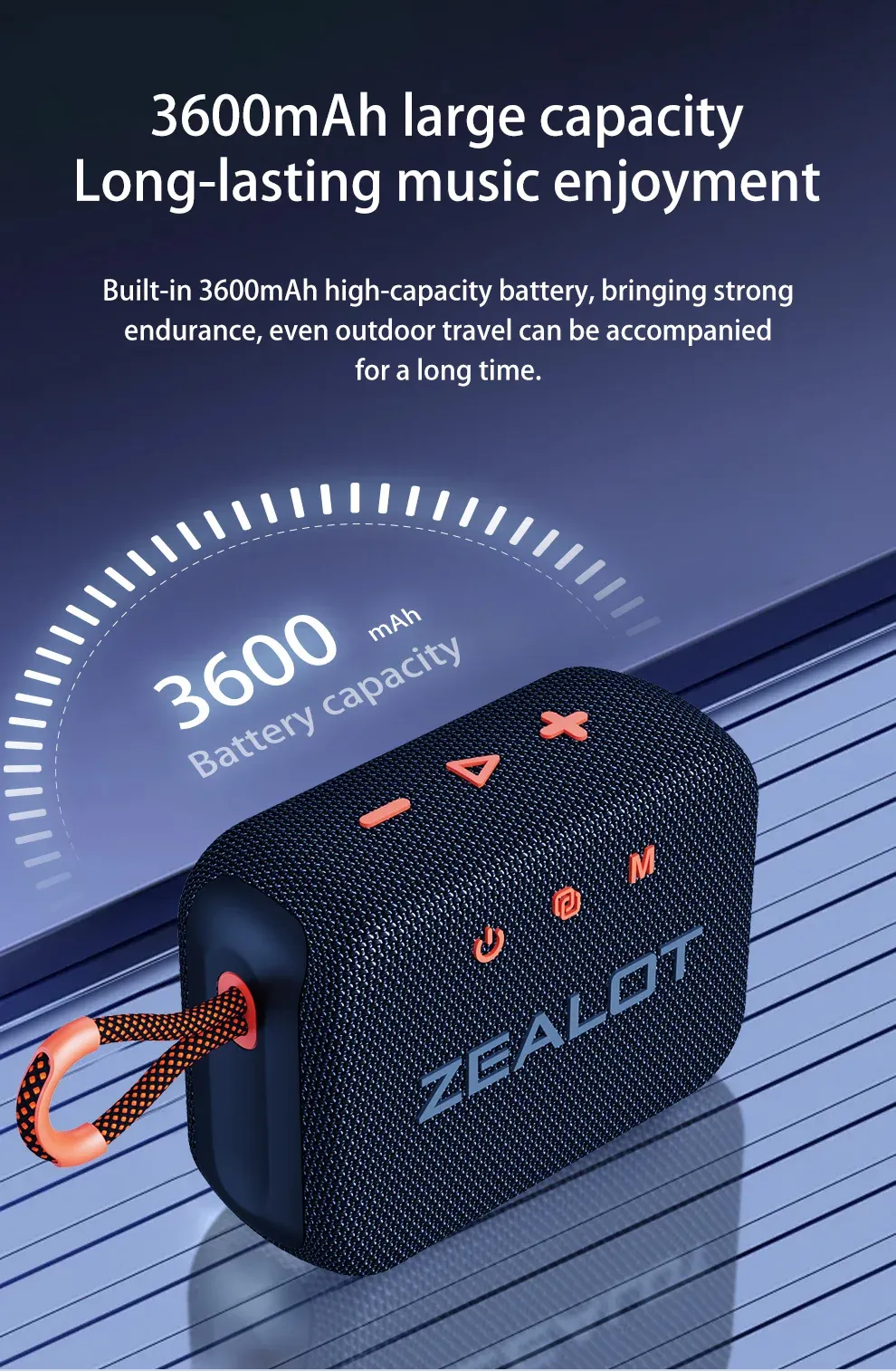ZEALOT S75 Portable 10W Waterproof Bluetooth Speaker