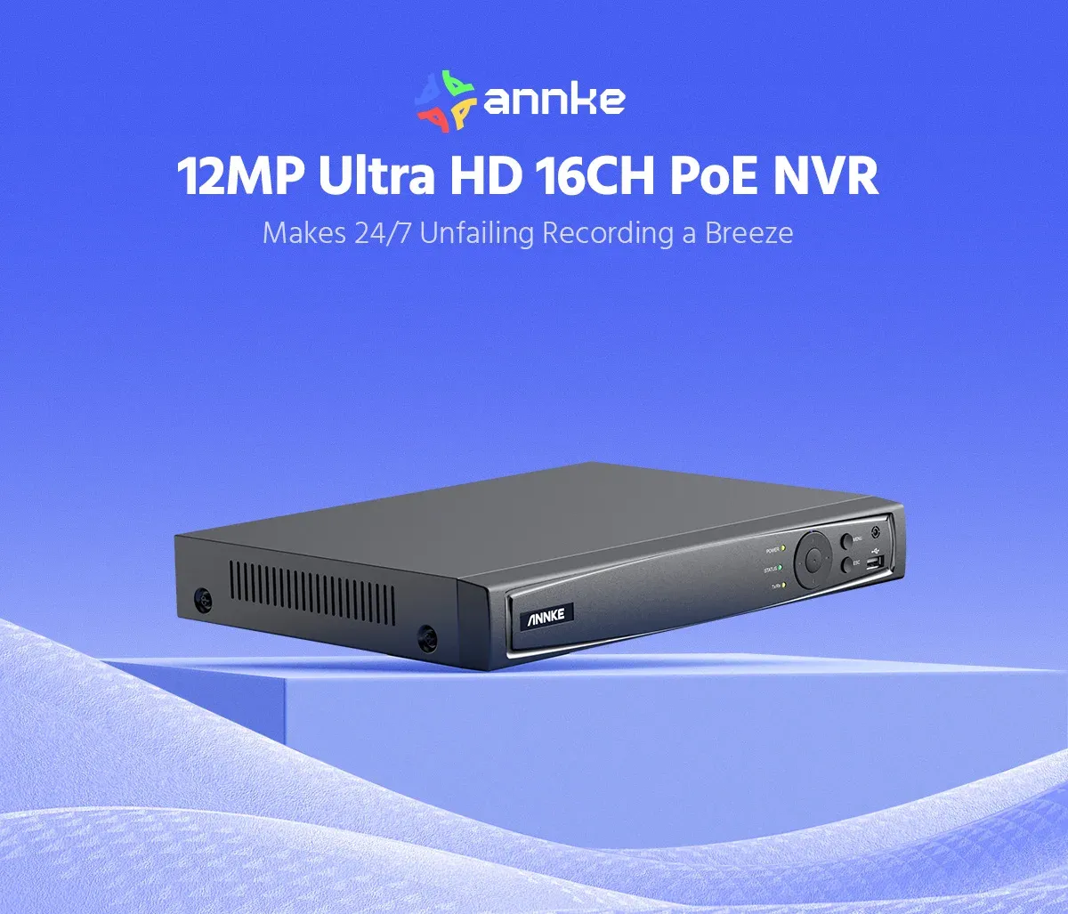 ANNKE 12MP PoE NVR Network Video Recorder