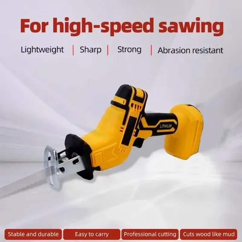 LISI 18V Cordless Reciprocating Saw for Makita Batteries