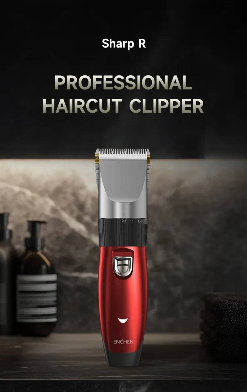 ENCHEN Sharp R Cordless Hair Clipper with Fine-Tuning Control