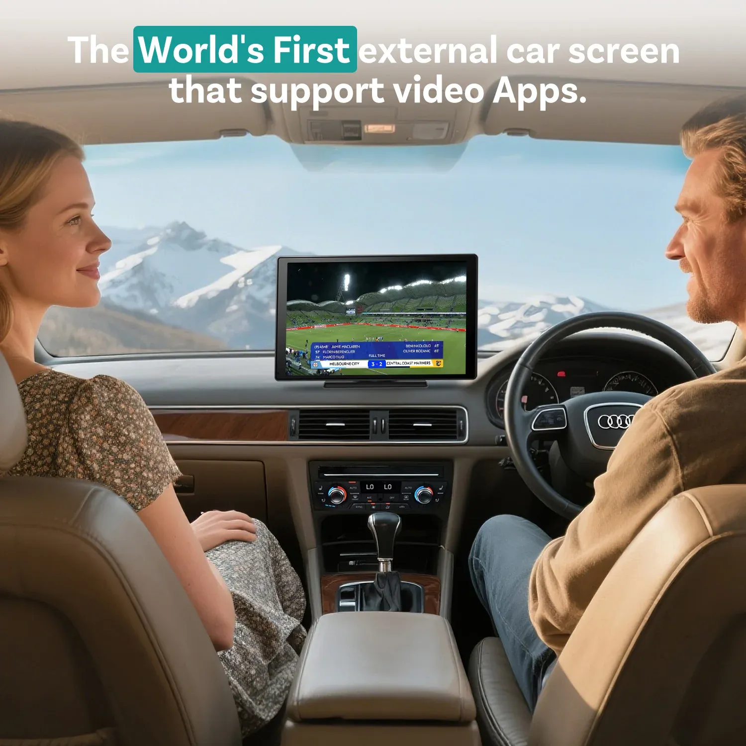 Ottocast 9-Inch Portable Android Car Screen