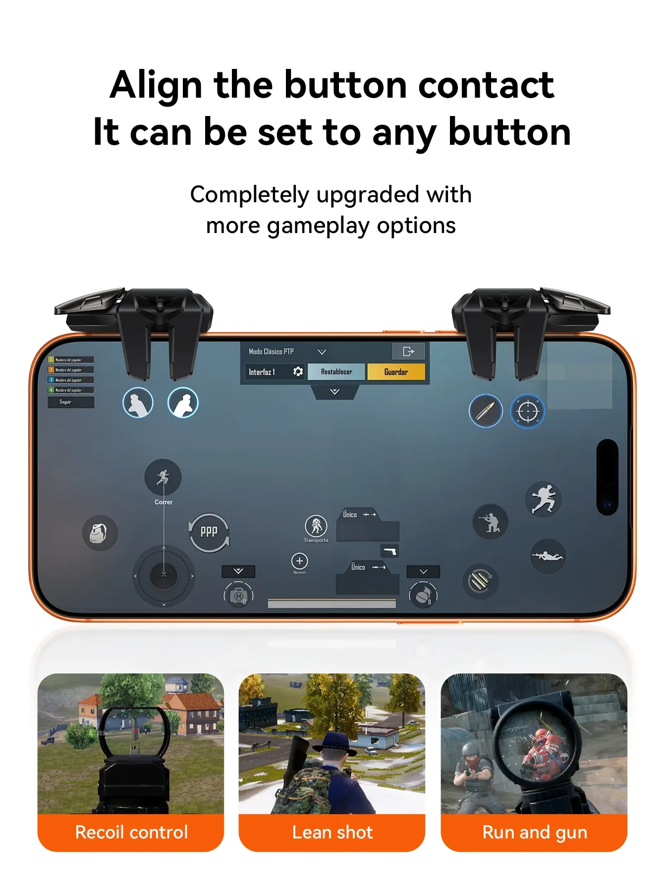 HOCO GA22 Six-Finger Mobile Game Trigger Set