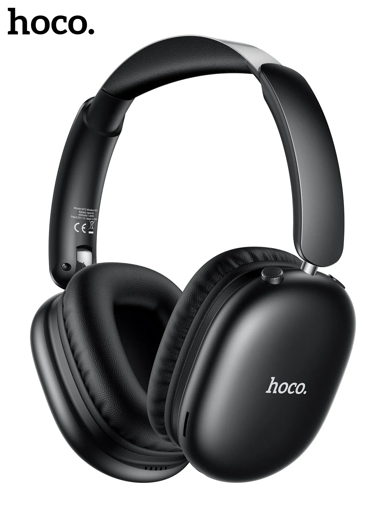 HOCO W73 Foldable Bluetooth 6.0 Over-Ear Headphones