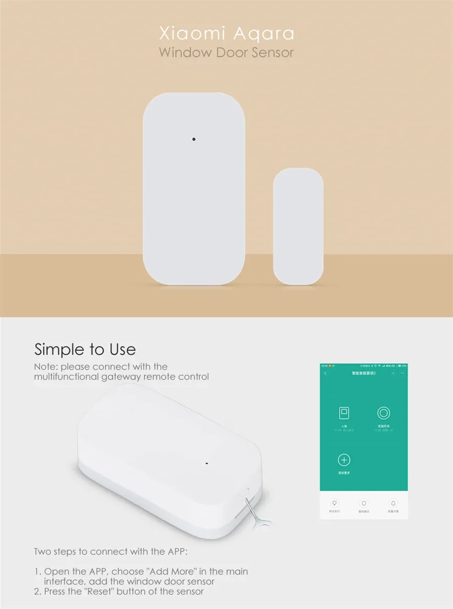 Aqara Zigbee Door and Window Contact Sensor