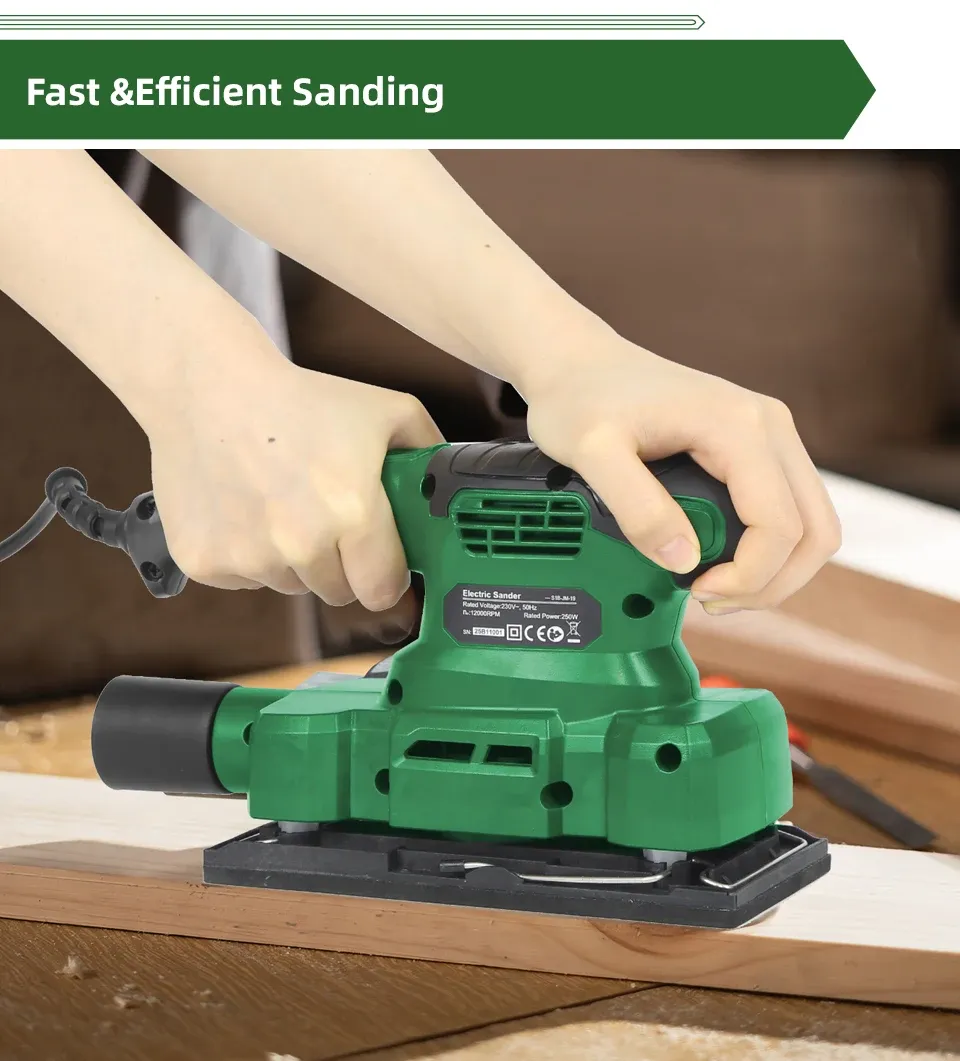 PROSTORMER 250W Orbital Sheet Sander for Woodworking