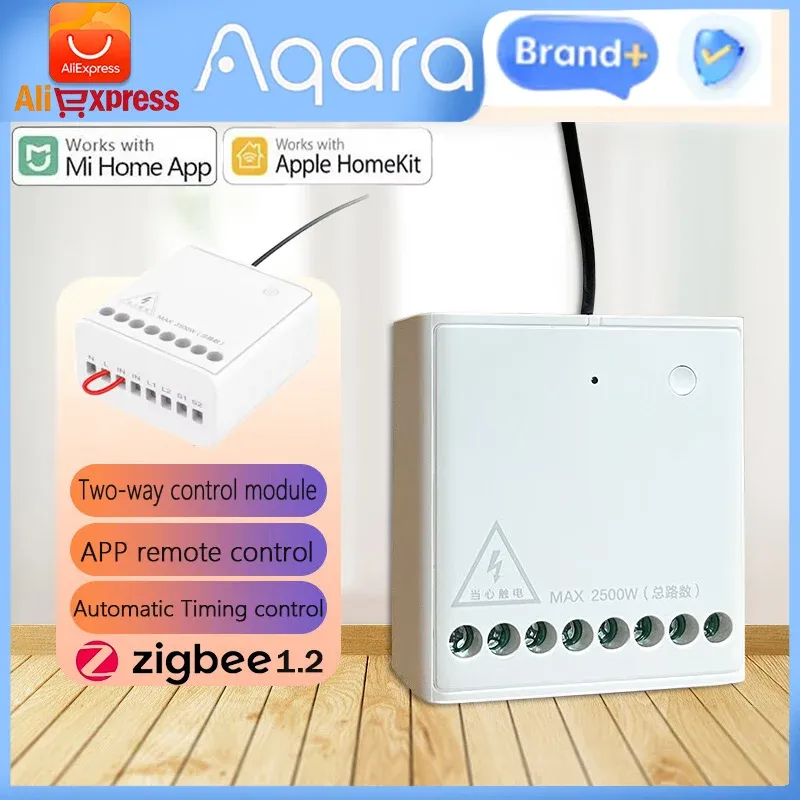 Aqara Zigbee 2-Channel Two-Way Relay Controller