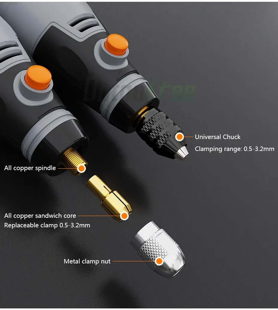 USB-C Cordless Rotary Engraving Tool Kit