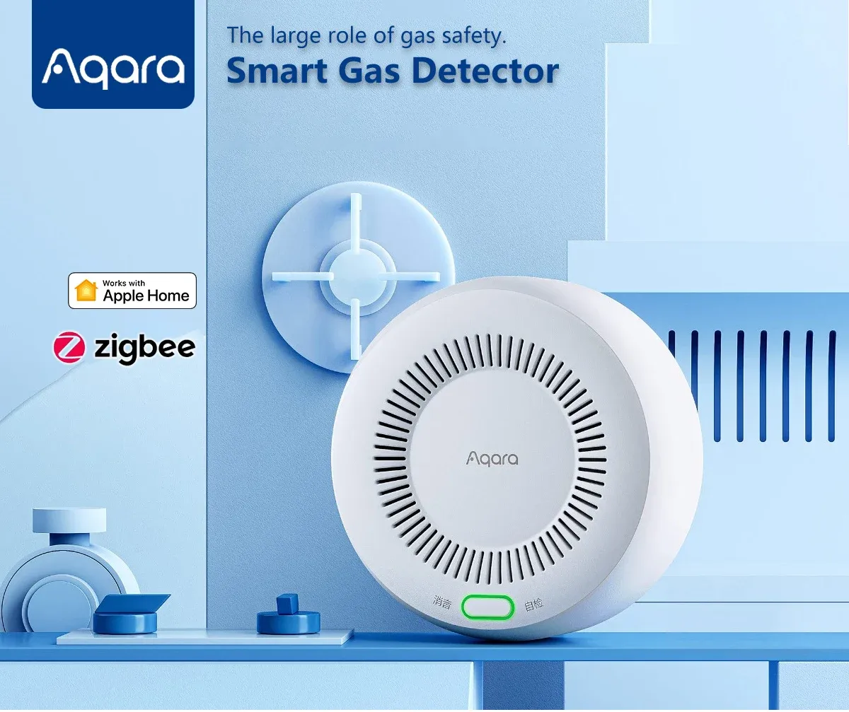 Aqara Smart Natural Gas Leak Detector for Home Safety
