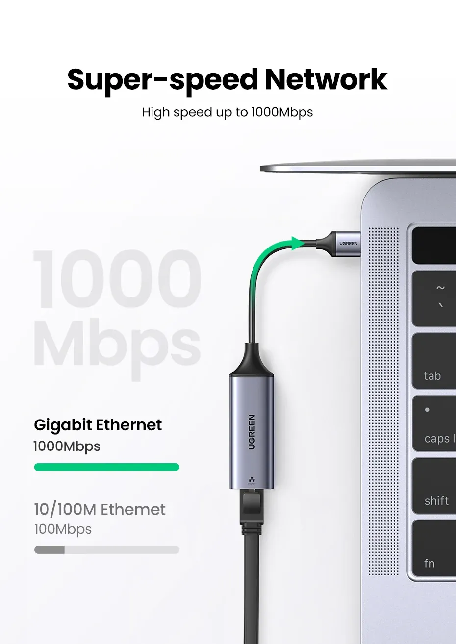 UGREEN USB 3.0 Gigabit Ethernet Adapter