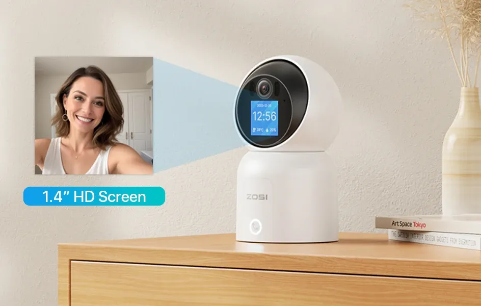 ZOSI C519M Dual-Band 4K Indoor PT Security Camera