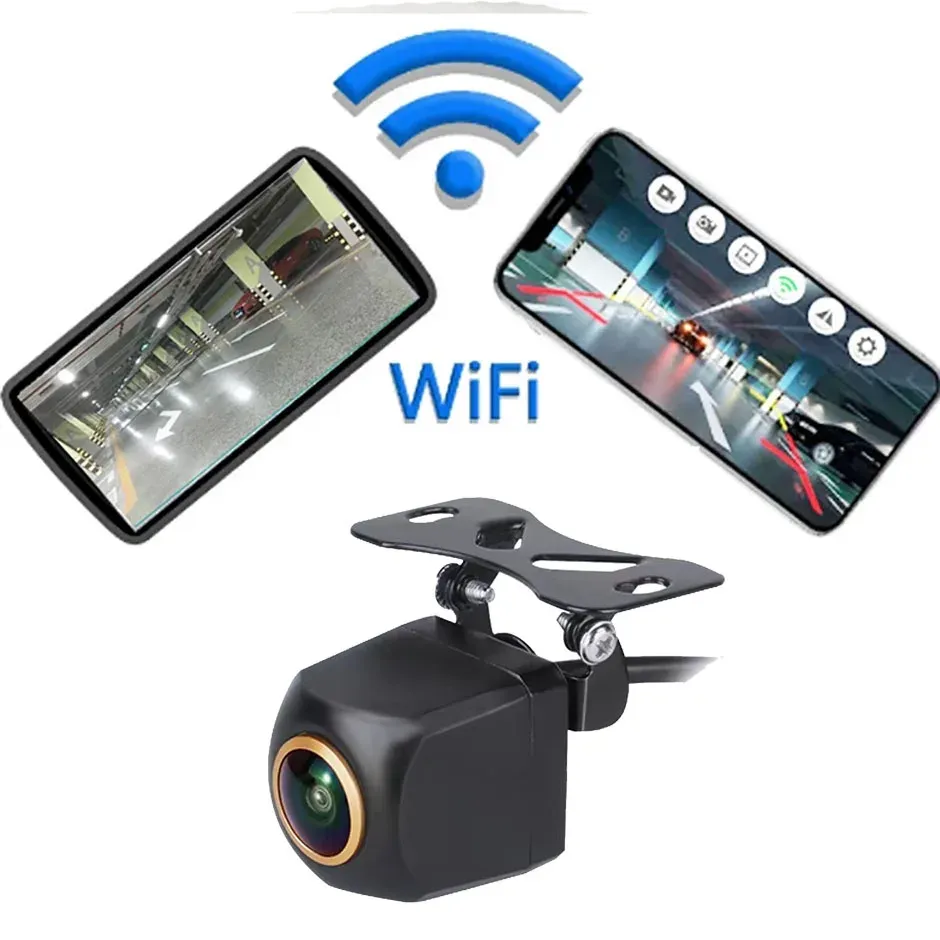 QXNY WiFi HD Wireless Rear View Camera for Android and iPhone