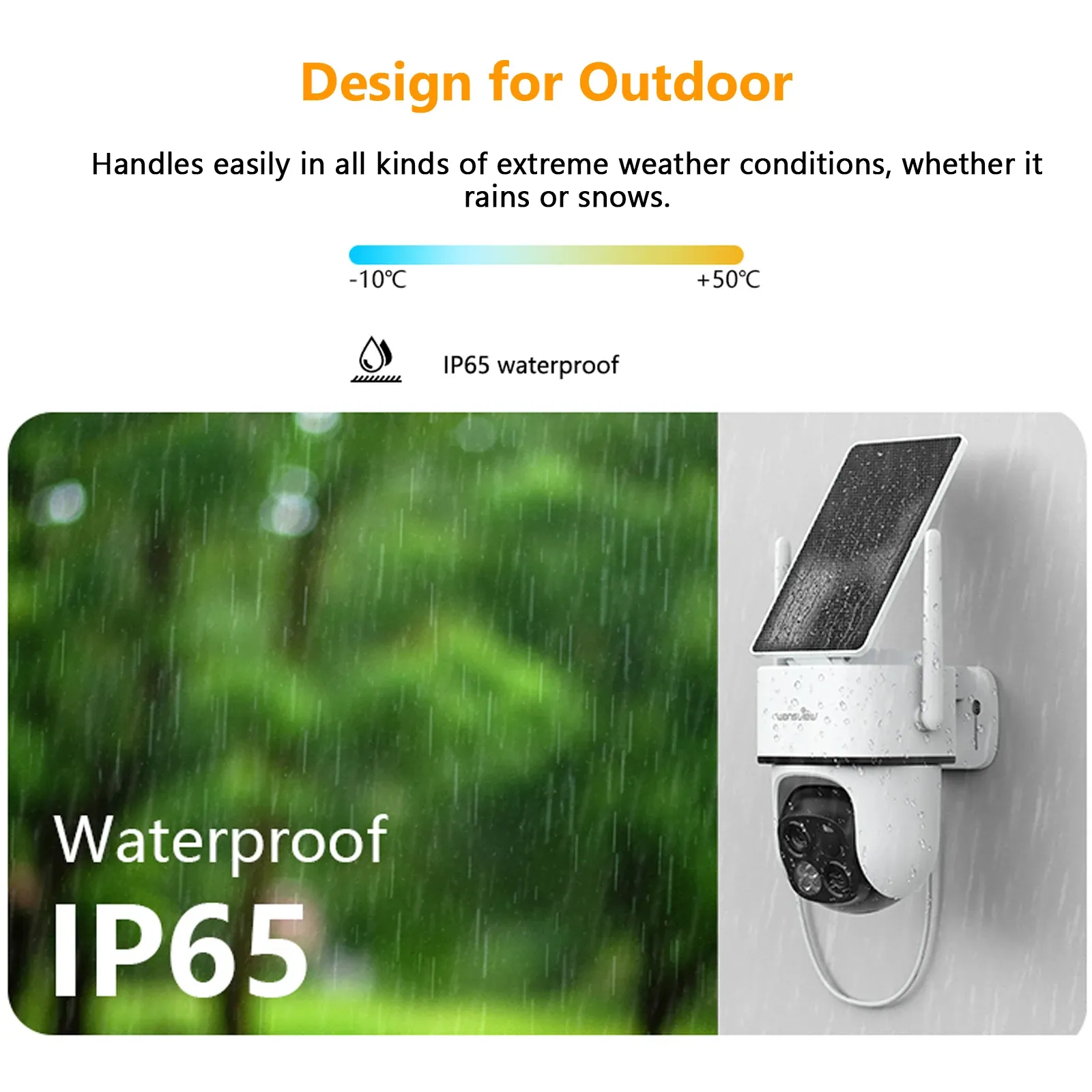 Wansview B7 Dual-Lens 2K Outdoor PTZ Security Camera