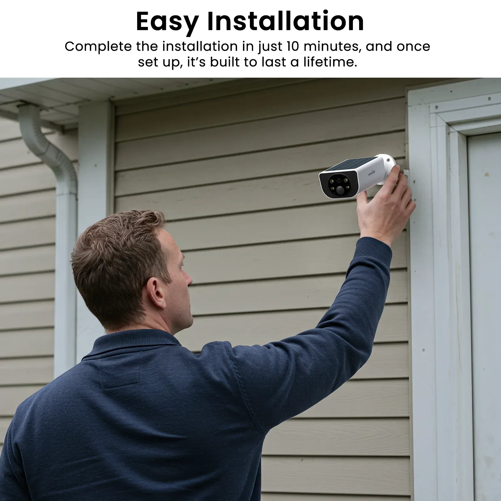 Wansview S1 Solar Battery Outdoor Security Camera