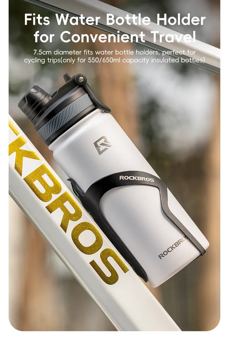 ROCKBROS Insulated Cycling Thermos Bottle