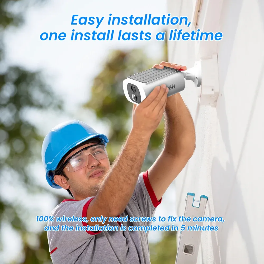 Anran C3 Solar Wireless Outdoor Security Camera