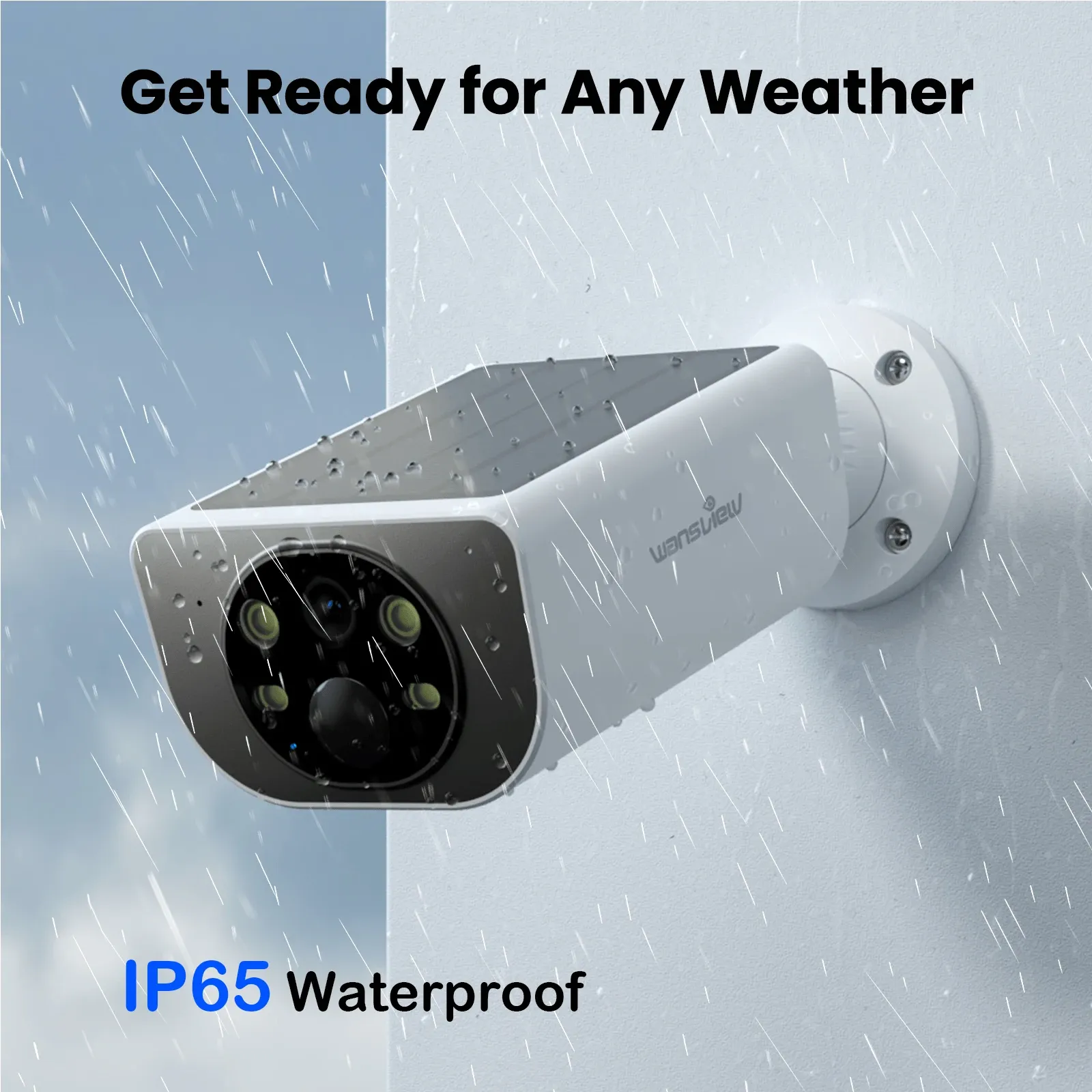 Wansview Solar Battery Outdoor Security Camera S1