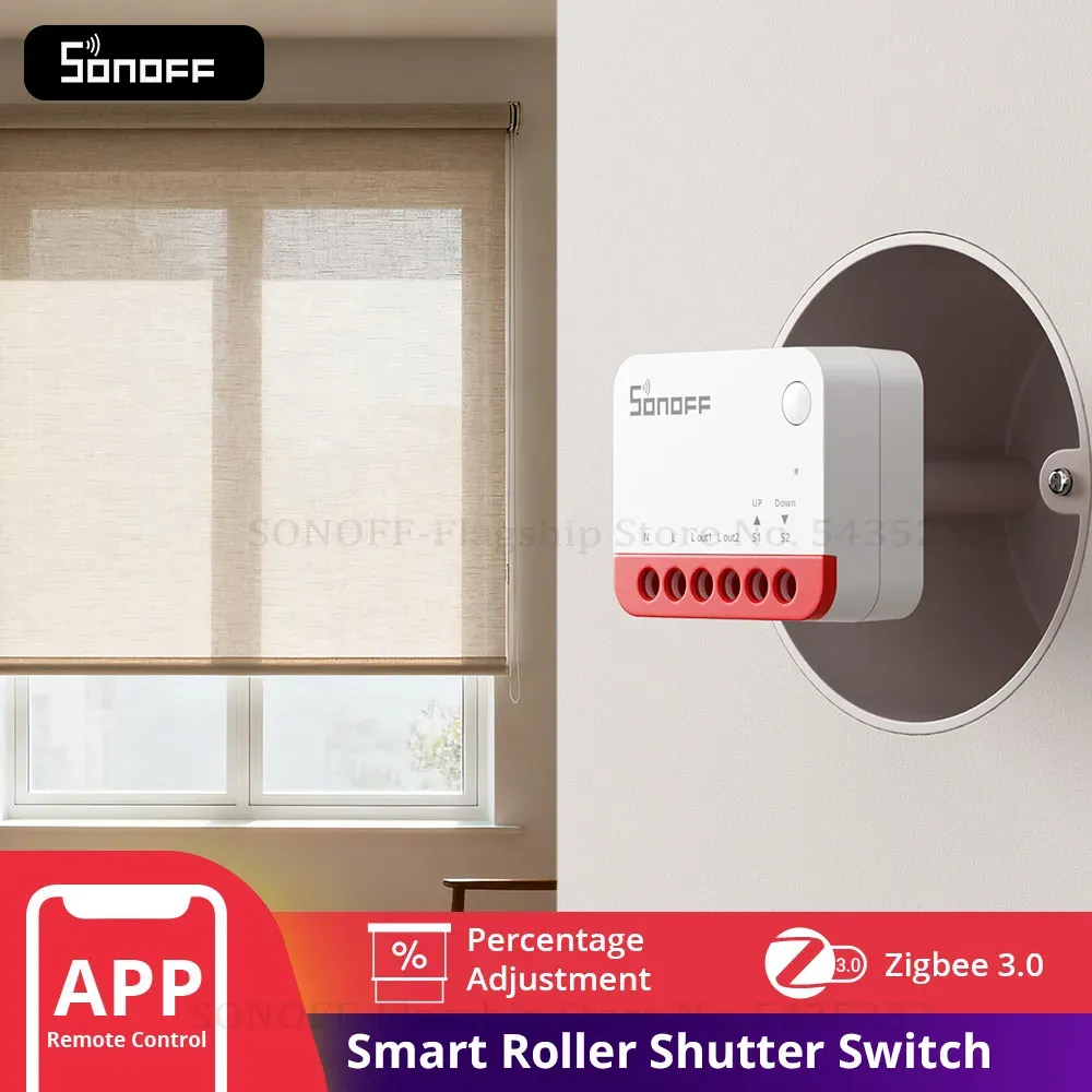 SONOFF MINI-ZBRBS Zigbee Roller Shutter Switch