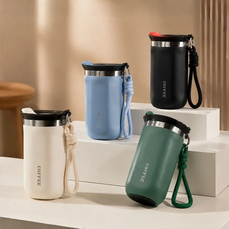 ULKNN 350ml Vacuum Stainless Steel Travel Thermos Mug