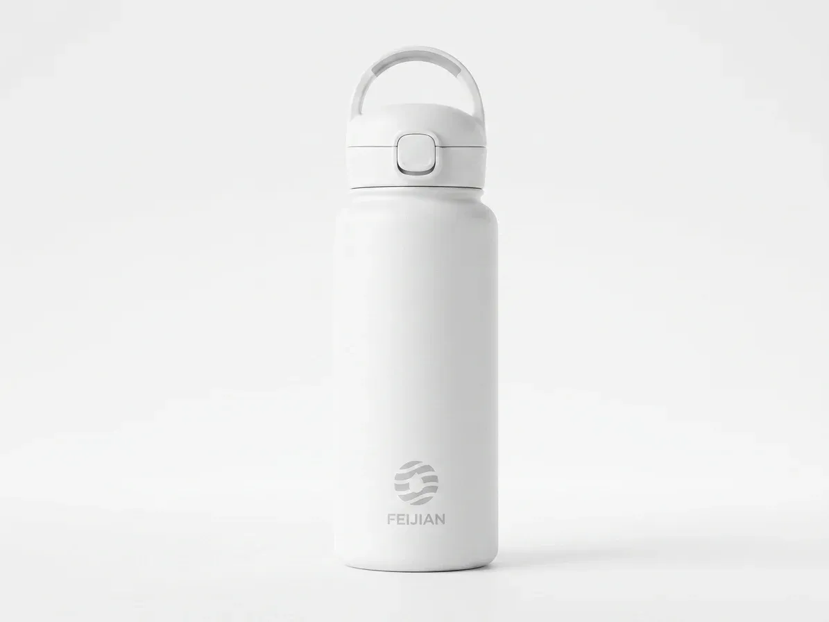 FEIJIAN white magnetic thermos bottle