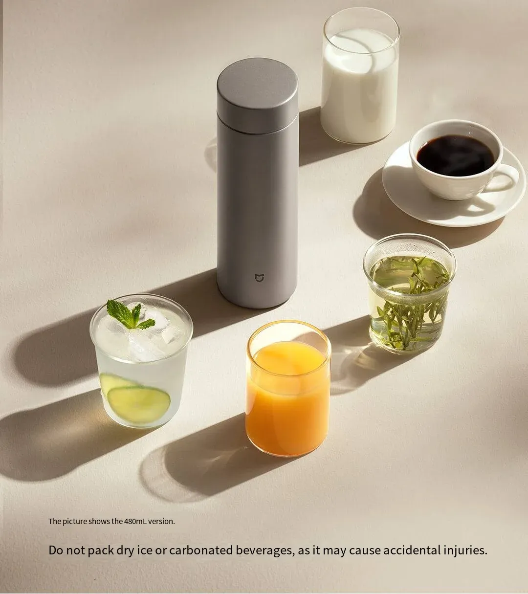 Mijia Pure Titanium Smart Thermos Flask 350ml