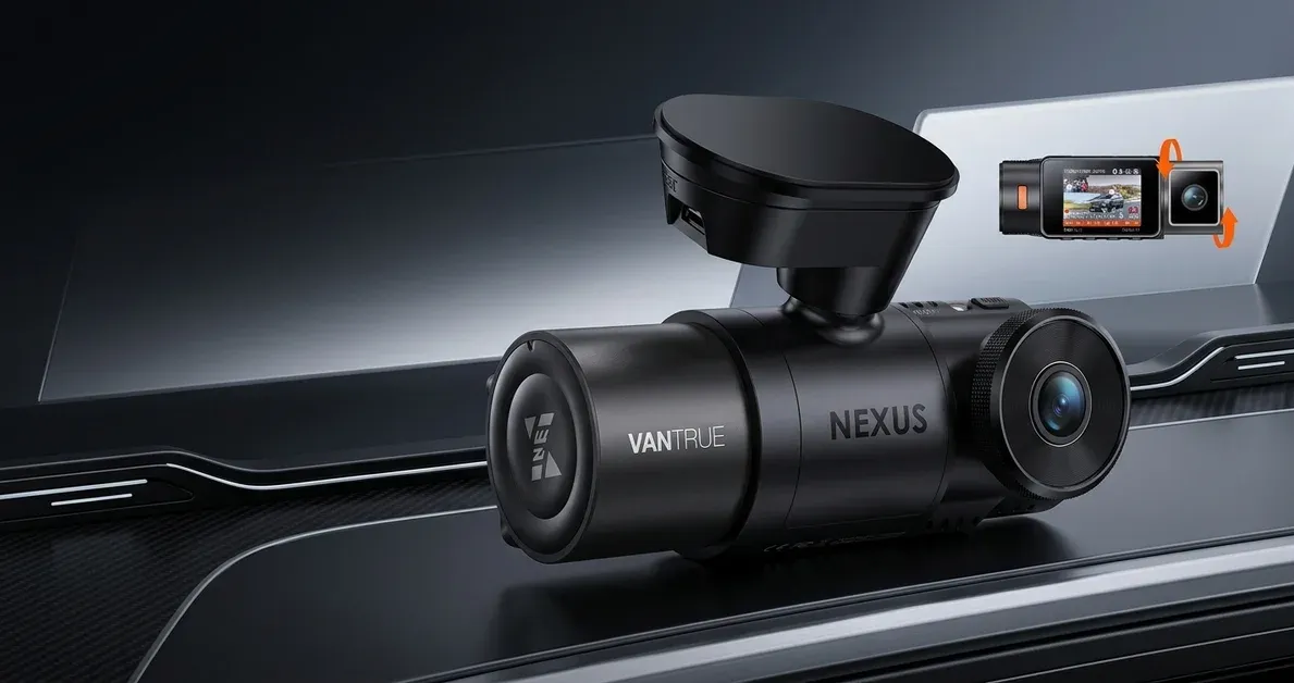 Vantrue N2X dual dash camera hero