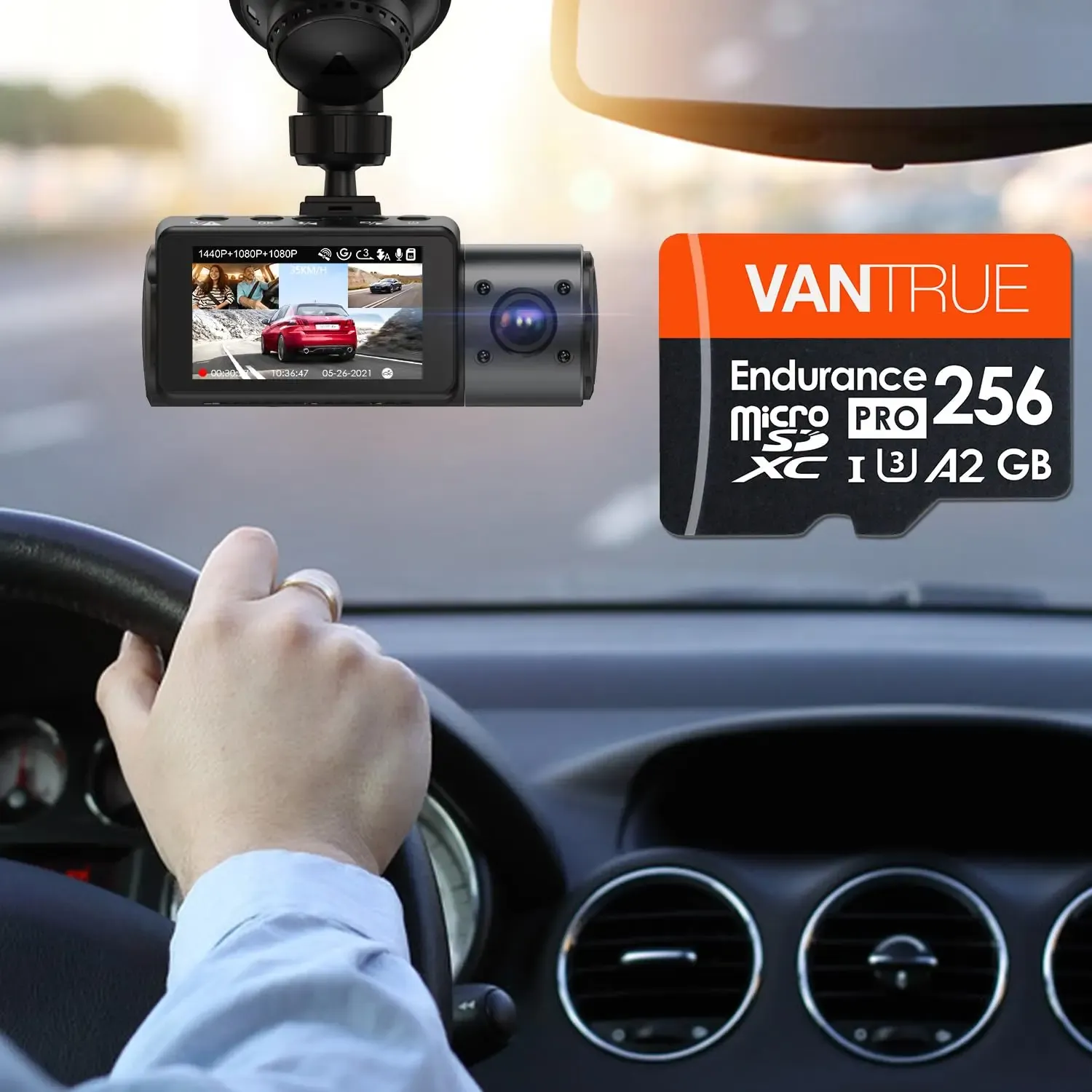 Vantrue High-Speed microSDXC Card for 4K Dash Cams