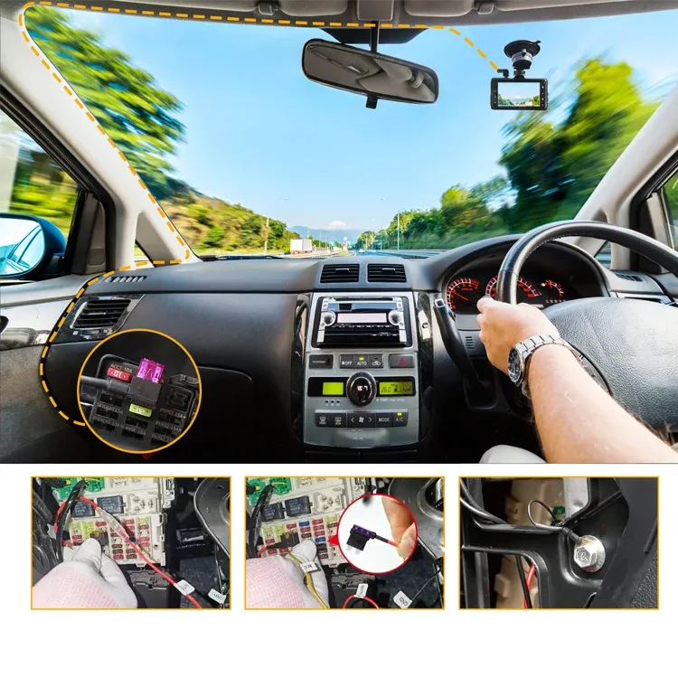 Vantrue Type-C Dash Cam Hardwire Kit with Low-Voltage Protection