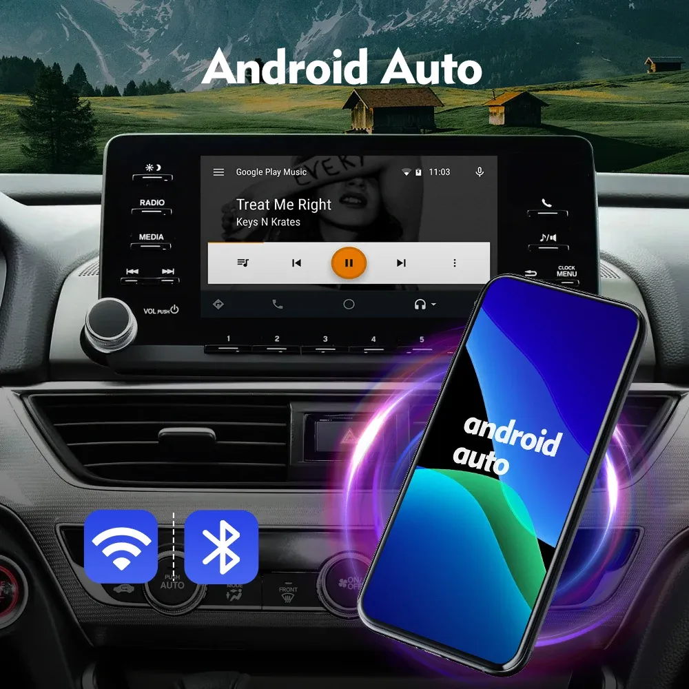 ISUDAR Wireless CarPlay Retrofit Module for Honda Accord 2018
